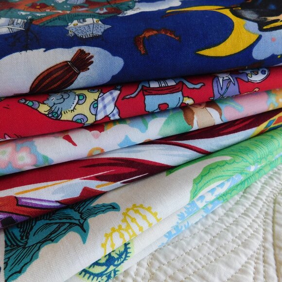 OOP this n that kats Alexander Henry Fabrics kawaii Where’s Waldo cat parade 1yd - Picture 11 of 16